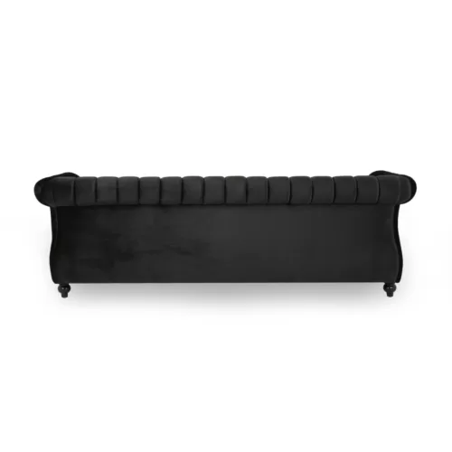 Bowie Modern Glam Velvet Sofa Christopher Knight Home3
