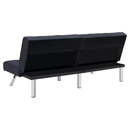 Eve Velvet Upholstered Convertible Futon Room & Joy6