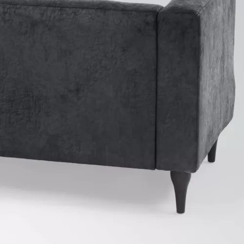 Loomis Contemporary Microfiber Upholstered Tufted Sofa Christopher Knight Home6