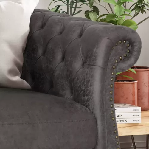 Somerville Chesterfield Sofa Christopher Knight Home3