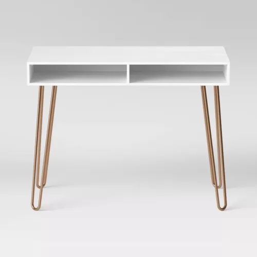 Hairpin Writing Desk With Storage Project 621