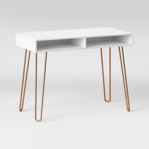 Hairpin Writing Desk With Storage Project 623