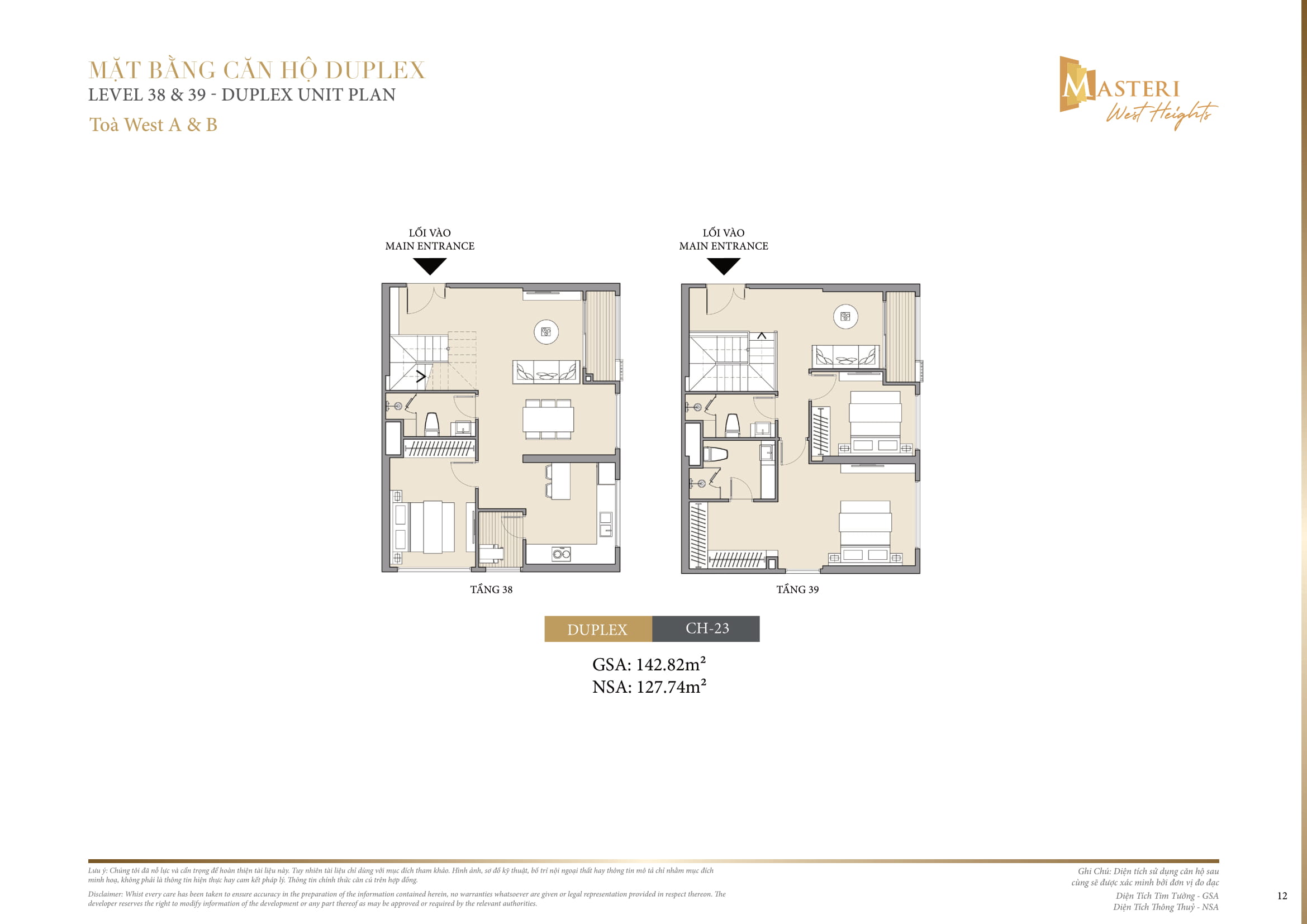 Masteri West Heights - Mặt bằng, thiết kế, thông tin dự án