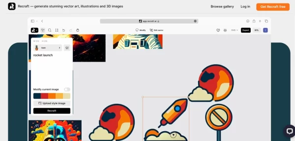 Recraft Ai Ai Tao Anh Vector Anh 3d Hinh Nen